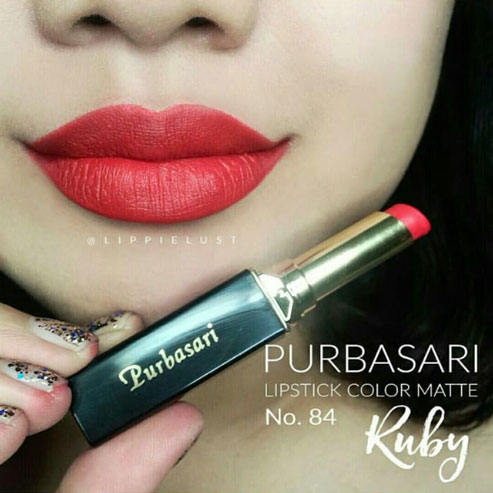 Lipstik Purbasari Colour Matte No 84 Ruby