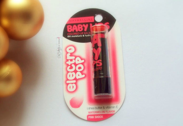 Maybelline Baby Lips Electro Pop, Watermelon Flavor