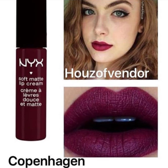 NYX Soft Matte Lip Cream Copenhagen