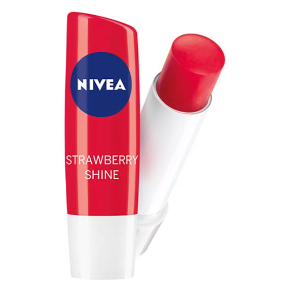 Nivea Strawberry Shine Lip Balm