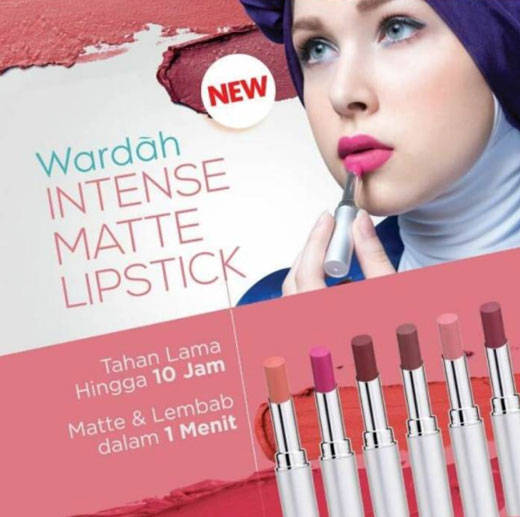 Wardah Intense Matte Lipstick 04 Mauve Mellow