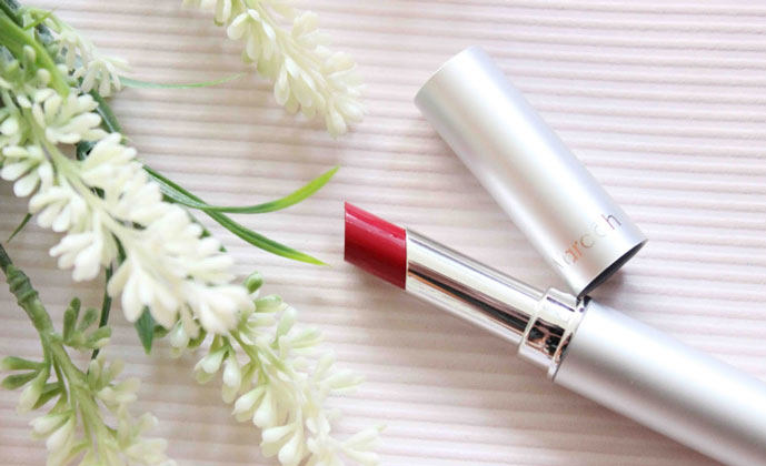 Wardah Long Lasting Lipstick, shade Red Velvet
