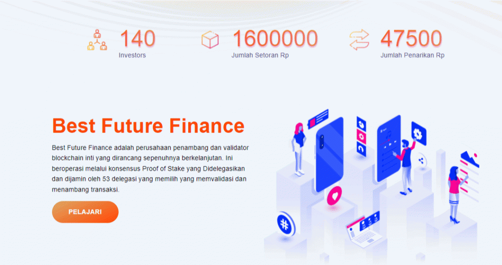 Aplikasi Best Future Finance Penghasil Uang