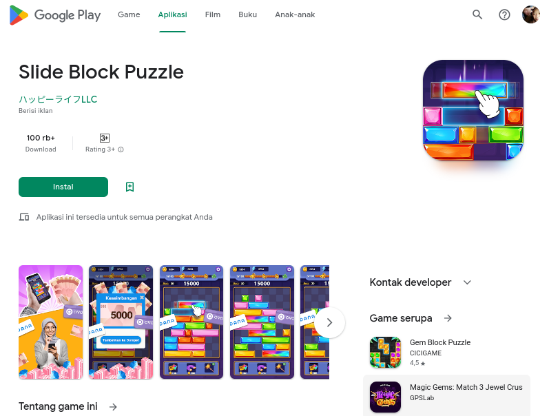 slide-block-puzzle-game-penghasil-uang