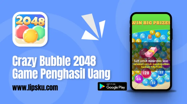 Crazy Bubble 2048 Game Penghasil Uang