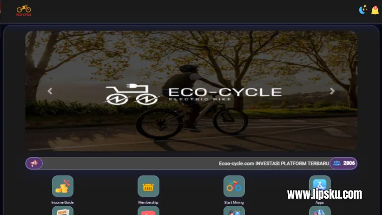 Eco-Cycle Com Penghasil Uang Membayar atau Penipuan