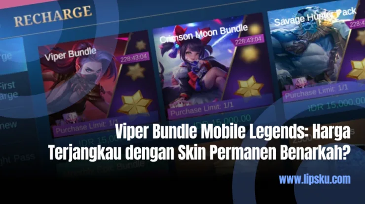 Viper Bundle Mobile Legends Harga Terjangkau dengan Skin Permanen Benarkah