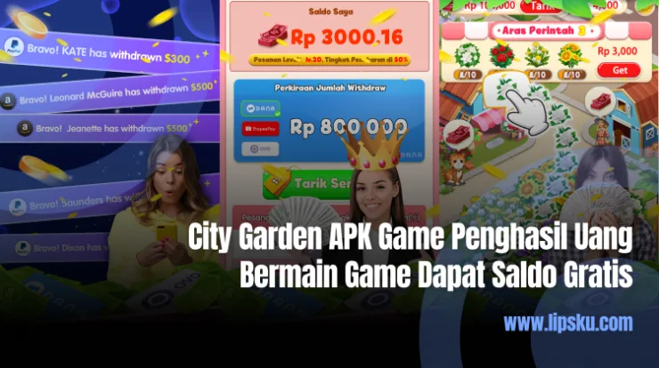 City Garden APK Game Penghasil Uang Bermain Game Dapat Saldo Gratis