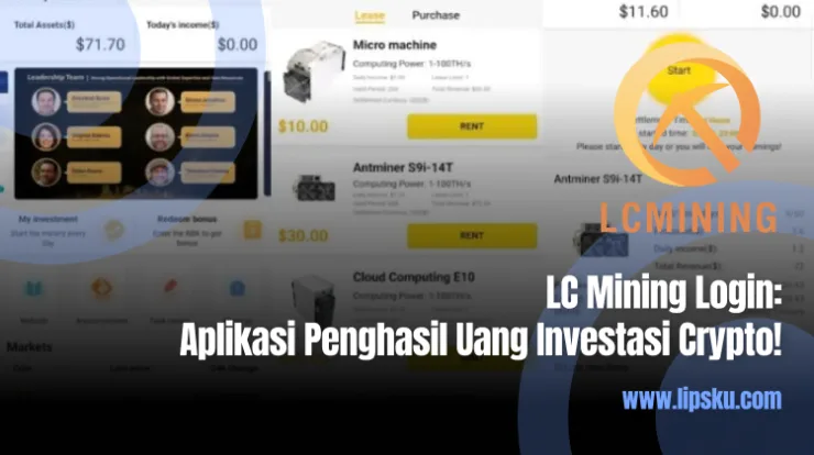 LC Mining Login: Aplikasi Penghasil Uang Investasi Crypto!