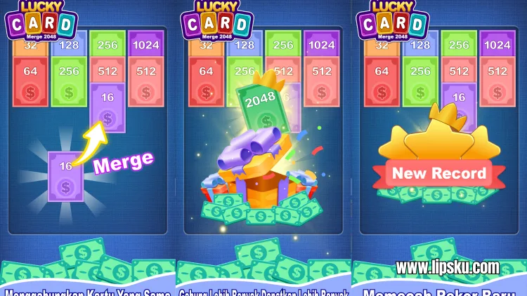 Lucky Card 2048 APK Game Penghasil Uang Langsung ke DANA Terbukti Membayar?