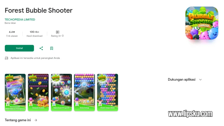 Forest Bubble Shooter APK Game Penghasil Uang Langsung ke DANA Terbukti Membayar