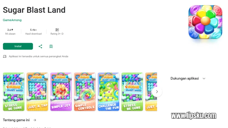 Sugar Blast Land APK Game Penghasil Uang Langsung ke DANA Terbukti Membayar?