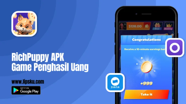 RichPuppy APK Game Penghasil Uang Langsung ke DANA: Apakah Membayar?