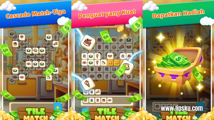 Tile Match Puzzle APK Game Penghasil Uang Langsung ke DANA Terbukti Membayar!
