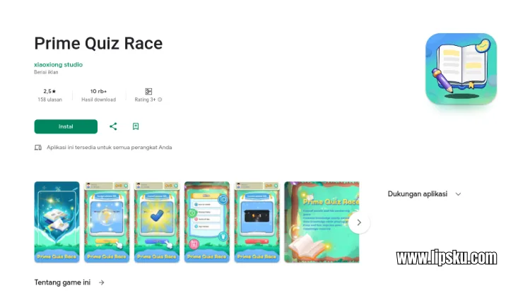 Prime Quiz Race APK Game Penghasil Uang Langsung ke DANA Terbukti Membayar!