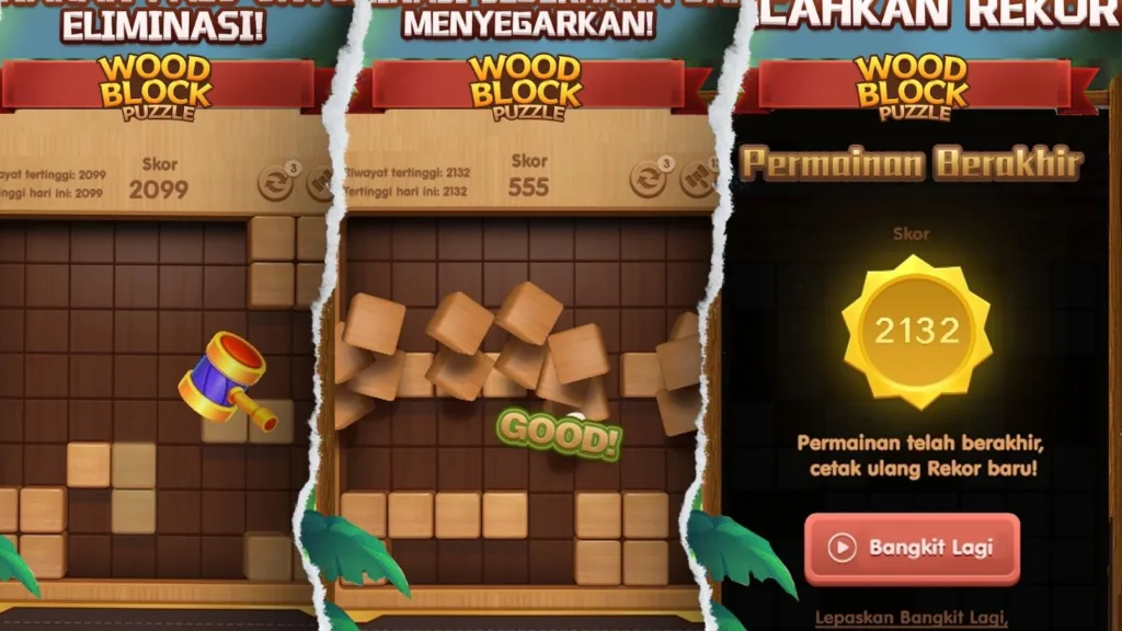Wood Block Puzzle APK Game Penghasil Uang Langsung ke DANA Apakah Membayar?