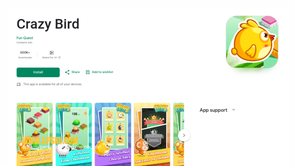 Crazy Bird APK Game Penghasil Uang Langsung ke DANA Membayar Rp 800.000 atau Penipuan?
