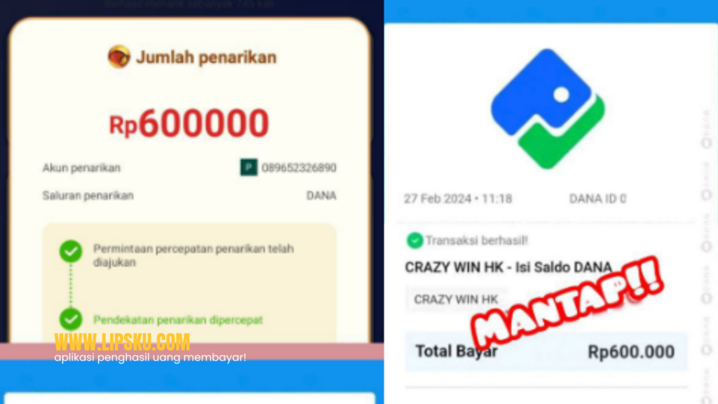 Crazy Win APK Game Penghasil Uang Langsung ke DANA Terbukti Membayar!