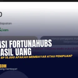 Aplikasi FortunaHubs Penghasil Uang Login Dapat Rp 15.000 Apakah Membayar atau Penipuan?