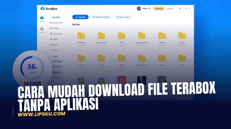 Cara Mudah Download File Terabox Tanpa Aplikasi