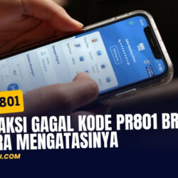 Transaksi Gagal Kode PR801 BRImo: Ini Cara Mengatasinya