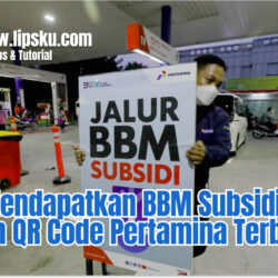 Cara Mendapatkan BBM Subsidi dengan QR Code Pertamina Terbaru