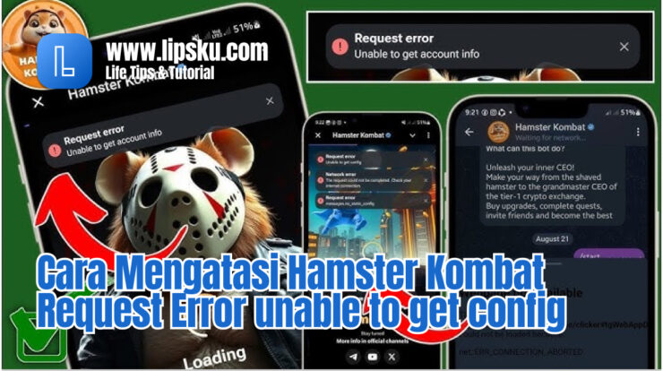 Cara Mengatasi Hamster Kombat Request Error unable to get config