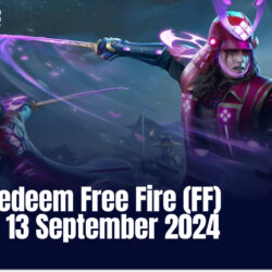 Kode Redeem Free Fire (FF) Hari Ini 13 September 2024