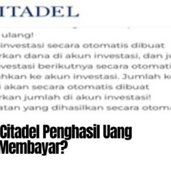 Aplikasi Citadel Penghasil Uang, Aman atau Penipuan?