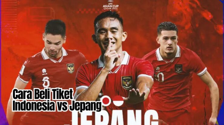 Cara Beli Tiket Indonesia vs Jepang: Bisa Juga Lewat Aplikasi