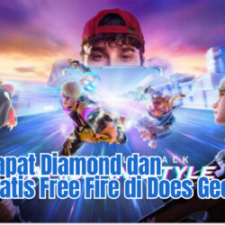 Cara Dapat Diamond dan Skin Gratis Free Fire di Does Geek FF