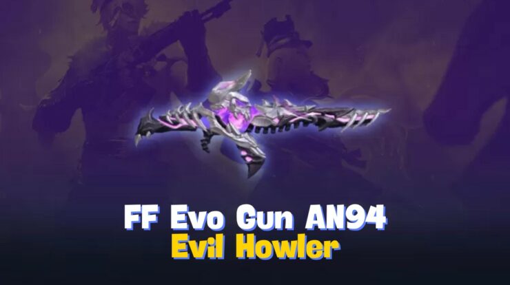 Cara Dapat FF Evo Gun AN94 Evil Howler Lewat Token Wheel