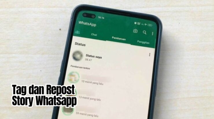 Cara Tag dan Repost Story WhatsApp dengan Mudah