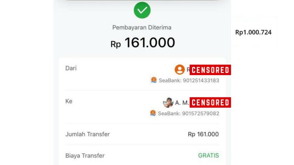 Modal Tambah Kontak ke Grup WhatsApp dibayar 160 Ribu