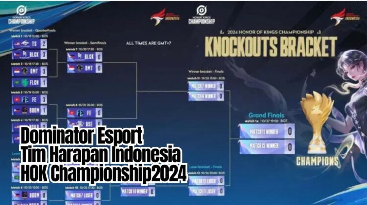 Dominator Esport, Tim Harapan Indonesia di Knockout HOK Championship 2024