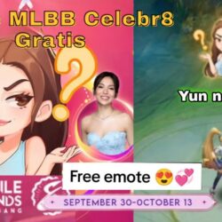 Emote MLBB Celebr8 Gratis di Ulang Tahun MLBB ke-8