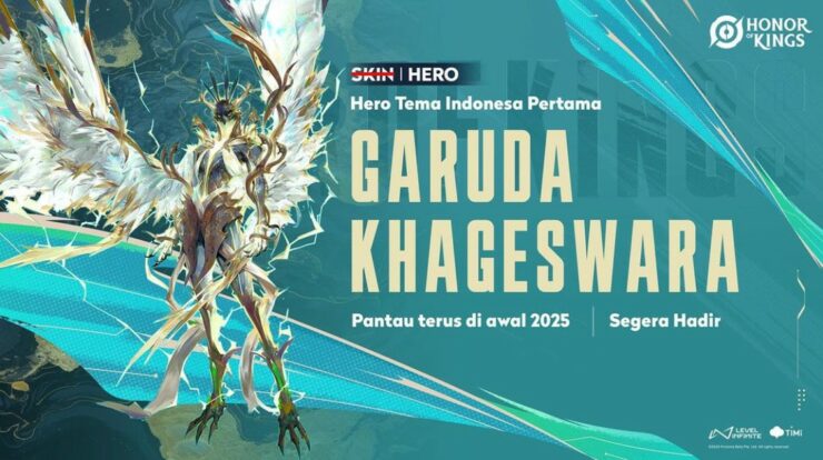 Kehadiran Hero Garuda Khageswara di Honor of Kings Sebuah Penghormatan untuk Indonesia