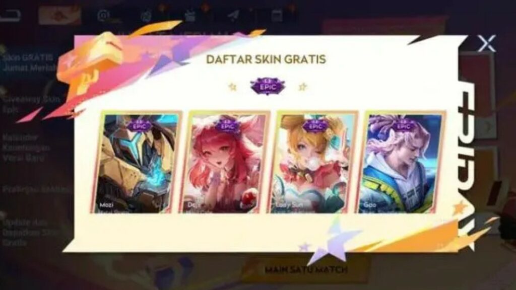 Ada Skin Baru Ziya Gratis: Begini Cara Klaimnya