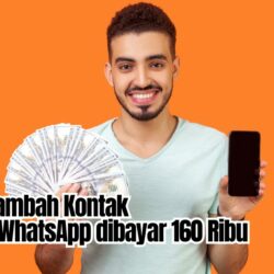 Modal Tambah Kontak ke Grup WhatsApp dibayar 160 Ribu