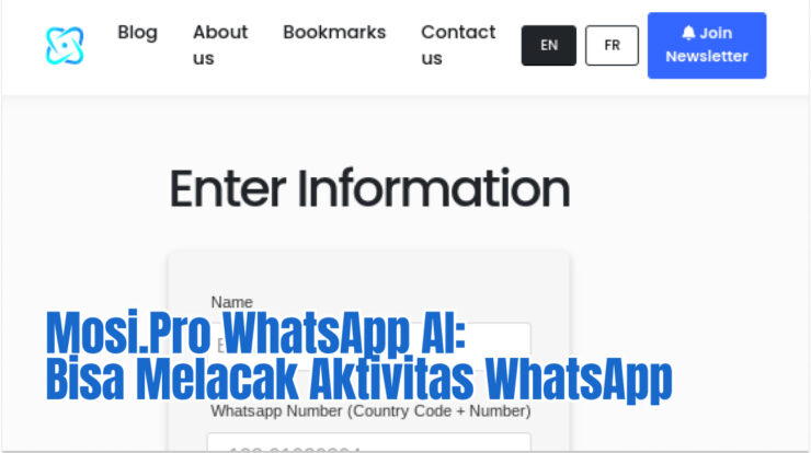 Mosi.Pro WhatsApp AI: Bisa Melacak Aktivitas WhatsApp