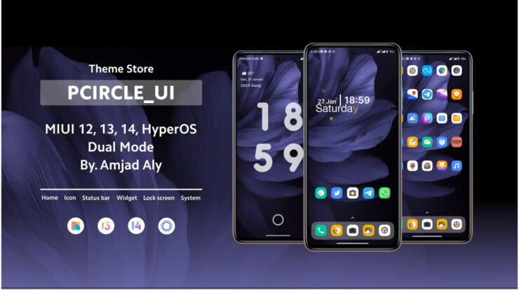 Percantik MIUI HyperOSmu dengan Pcircle UI Tema Simple