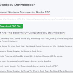 Studocu Downloader: Cara Download Dokumen Secara Gratis