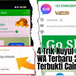 4 Trik Nuyul GoShare WA Terbaru 2024 Terbukti Cair 1 Juta