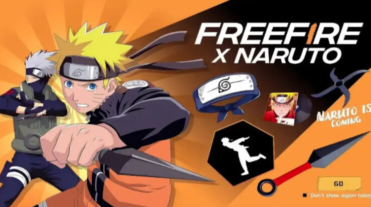 Akhirnya! Ini Bocoran Kolaborasi Free Fire X Naruto Shippuden