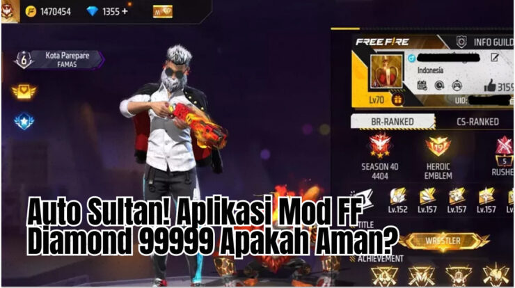 Auto Sultan! Aplikasi Mod FF Diamond 99999 Apakah Aman?