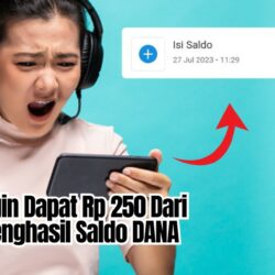 Baru Login Dapat Rp 250 Dari Game Penghasil Saldo DANA