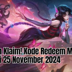 Buruan Klaim! Kode Redeem ML Hari Ini 25 November 2024