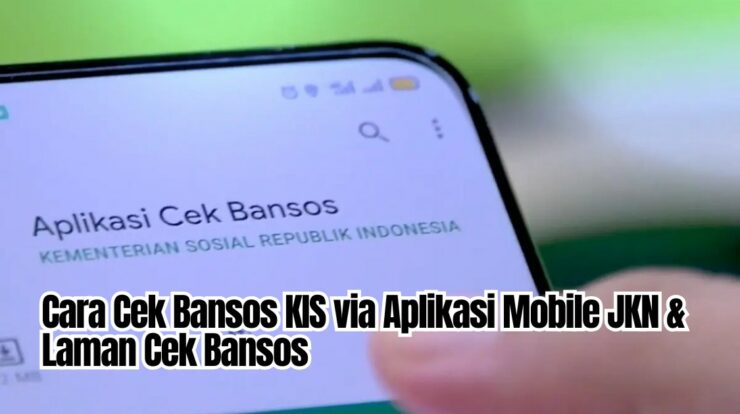 Cara Cek Bansos KIS via Aplikasi Mobile JKN & Laman Cek Bansos