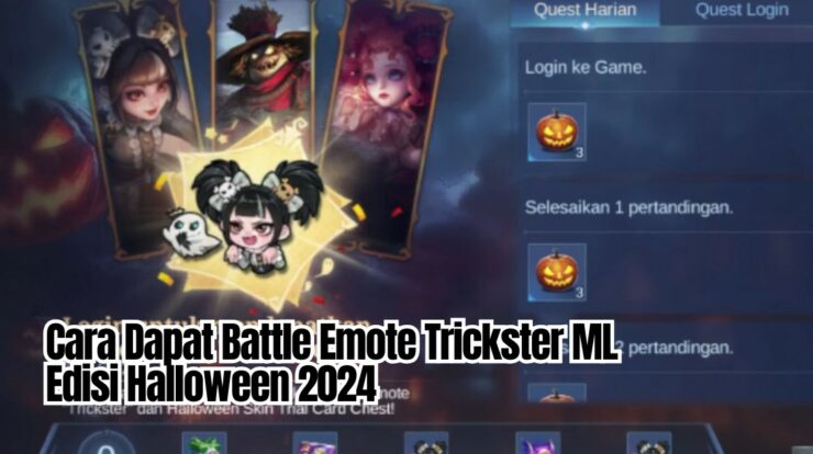 Cara Dapat Battle Emote Trickster ML Edisi Halloween 2024