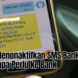 Cara Menonaktifkan SMS Banking BRI Tanpa Perlu ke Bank